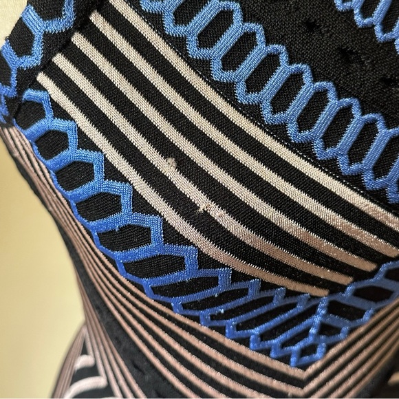 Herve Leger Asymmetrical Bandage Dress - Picture 12 of 13